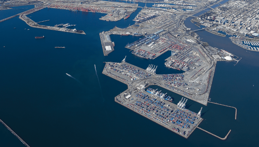 미국 수출 부대비용
Long Beach Port
